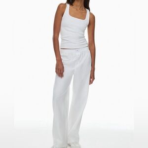 NWT TNA DUPONT PANT 100% Cotton poplin pants M